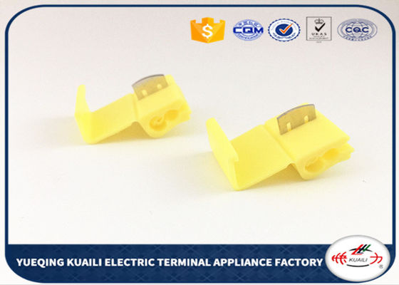 Quick Connect Wire Terminals 12-10AWG Yellow Color Quick Splice Connector 878201