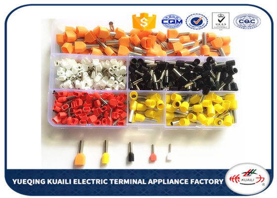 Cord l'estremità che del perno il corredo elettrico del connettore della piegatura pressato a freddo ha isolato KLI-9931556 400pcs